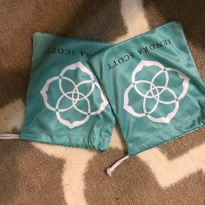 Kendra Scott jewelry pouches